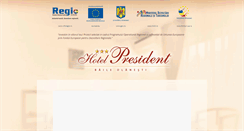 Desktop Screenshot of hotelpresident-olanesti.ro